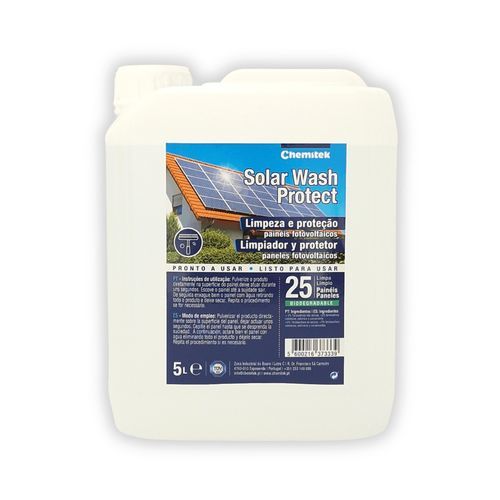 Detergente / desengrasante para panel solar - SOLAR WASH PROTECT RTU - ChemiTek
