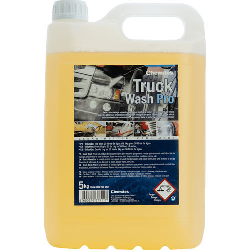Detergente a base de agua - TRUCK WASH PRO - ChemiTek - a base de solvente / para máquinas / para carrocería
