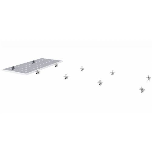 Sistema de fijación solar integrado en edificio - SolarRoof™ Non-Penetrative - Clenergy