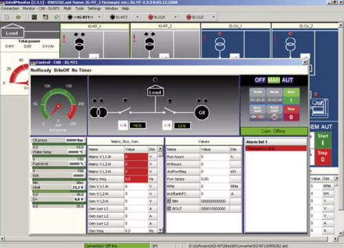 Software de supervisión - InteliMonitor - ComAp - de SCADA / configuración / de puesta en servicio