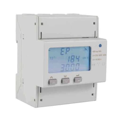 Contador de energía eléctrica trifásico - KET-PMT-228 - Kerberos Srl - en riel DIN / RS-485 / Modbus