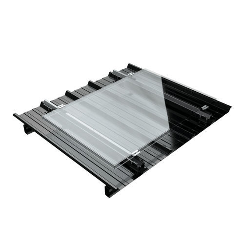 Sistema de fijación solar para cubierta plana - HELIOS B² - Dome Solar - para instalación vertical / de aluminio / de acero inoxidable
