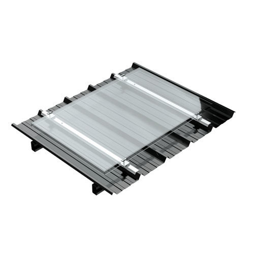 Sistema de fijación solar para cubierta plana - ITAL-SOLAR - Dome Solar - para instalación vertical / de aluminio / de acero inoxidable