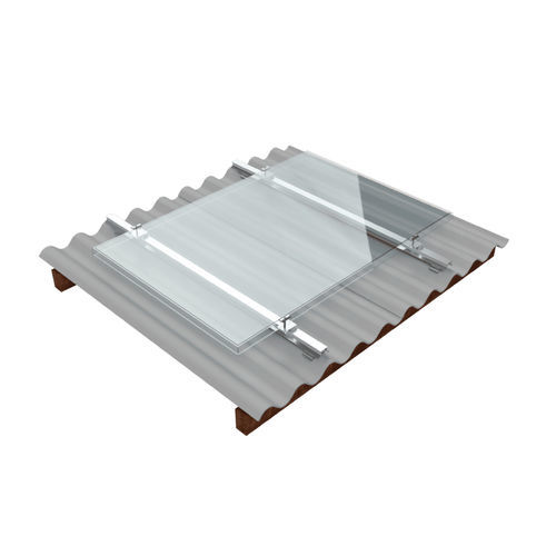 Sistema de fijación solar para cubierta plana - FIBRO-SOLAR - Dome Solar - para instalación vertical / de aluminio / de acero inoxidable