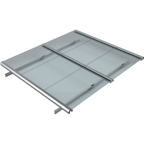 Sistema de fijación solar para cubierta plana - HELIOS RC3 - Dome Solar - para instalación vertical / de aluminio / de acero inoxidable