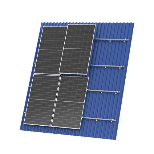 Sistema de fijación solar para techo - TIN ROOF - Xiamen Hopergy Photovoltaic Technology Co., Ltd. - para instalación vertical