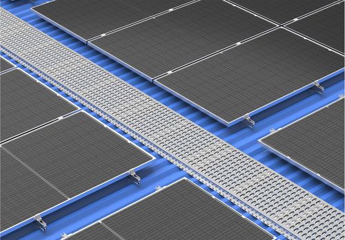 Bandeja portacable - WALKWAY - Xiamen Hopergy Photovoltaic Technology Co., Ltd.
