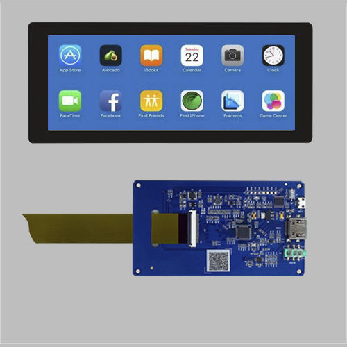 Módulo de visualización TFT LCD - MLT068YH-CT1 - Maclight Display Co., Limited - con pantalla táctil multipuntos / con gráficos de barra / 1280 x 480