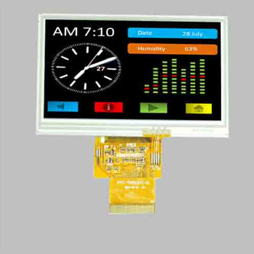 Módulo de visualización TFT LCD - MLT035R40-15 - Maclight Display Co., Limited - con pantalla táctil capacitiva / con pantalla táctil resistiva / de color