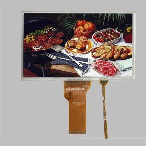 Módulo de visualización LED - MLT070W50-T21 - Maclight Display Co., Limited - TFT LCD / con pantalla táctil resistiva / 800 x 480