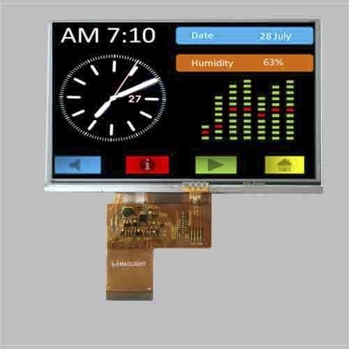 Módulo de visualización TFT LCD - MLT043R40-T26 - Maclight Display Co., Limited - con pantalla táctil resistiva / 480 x 272 / 4,3"