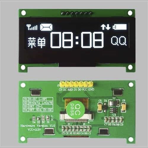 Módulo de visualización OLEDs - MLD223-12832E - Maclight Display Co., Limited - monocromo / gráfico / 128 x 32