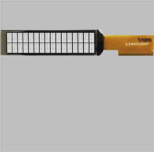 Módulo de visualización OLEDs - MLD162A-1 - Maclight Display Co., Limited - de color / monocromo / 16 x 2