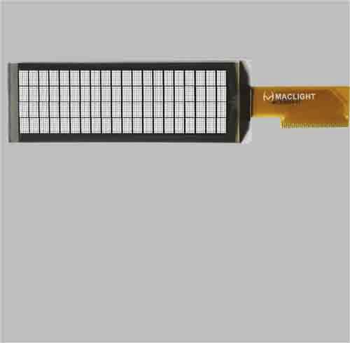 Visualizador OLEDs - MLD204A-1 - Maclight Display Co., Limited - monocromo / 20 x 4 / 2,9"