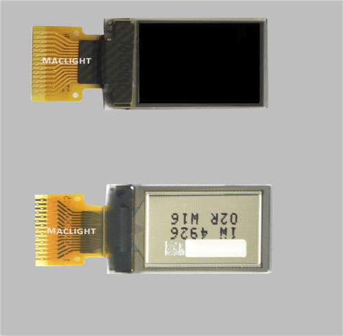 Módulo de visualización OLEDs - MLD071-4864A - Maclight Display Co., Limited - monocromo / gráfico / 48 x 64