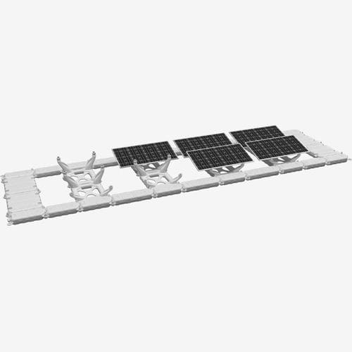 Sistema de fijación solar flotante - G4N+ - Xiamen Mibet New Energy Co., Ltd.
