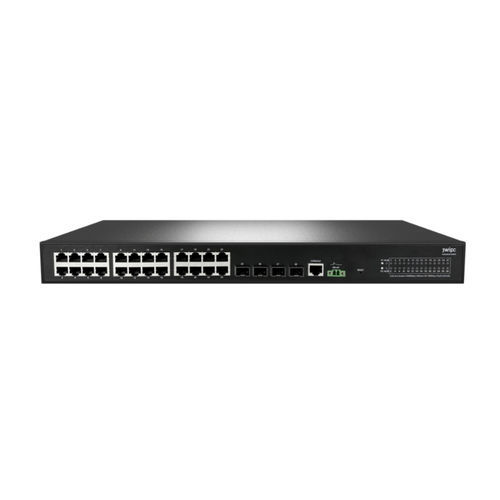 Conmutador Ethernet administrable - ISG3200-28TS - JWIPC TECHNOLOGY CO., LTD. - 28 puertos / montado en rack / RJ45