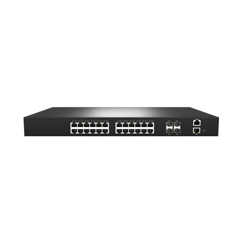 Conmutador Ethernet administrable - S4300-28TS-P - JWIPC TECHNOLOGY CO., LTD. - 24 puertos / Gigabit Ethernet / de tipo armario