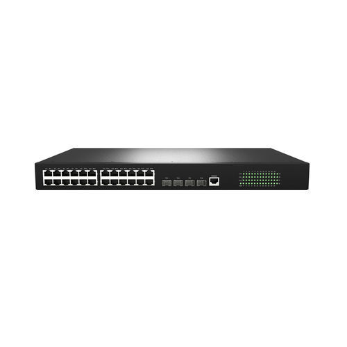 Conmutador Ethernet administrable - S3200-28TF-P - JWIPC TECHNOLOGY CO., LTD. - 24 puertos / Gigabit Ethernet / de sobremesa