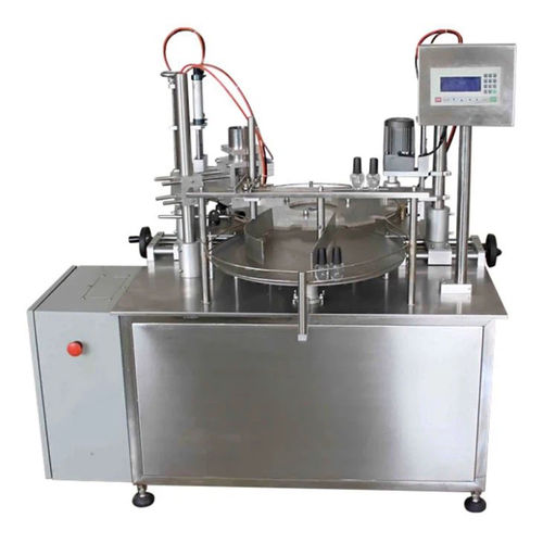 Llenadora tapadora rotativa - TFC-01 - Guangzhou Chaoxian Packing Machine Co., Ltd. - automática / de frasco