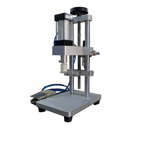 Engastadora para frascos de perfume - CM3-C - Guangzhou Chaoxian Packing Machine Co., Ltd. - semiautomática / neumática