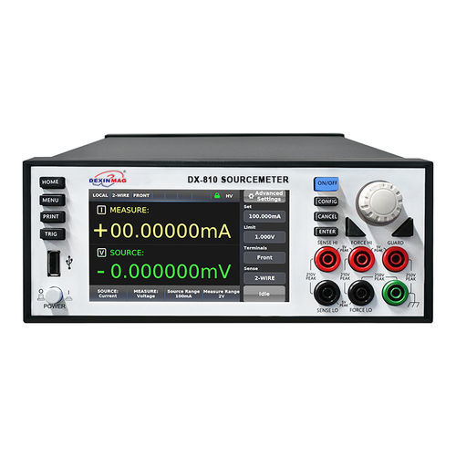 Unidad de medida de fuente Ethernet - DX-810 - Xiamen Dexing Magnet Tech. Co., Ltd. - con salida digital / USB / GPIB