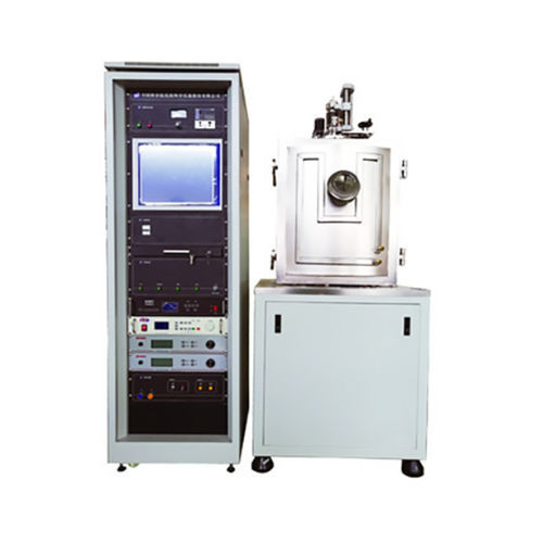 Máquina de recubrimiento al vacío para cañón de electrones - DXD-500 - Xiamen Dexing Magnet Tech. Co., Ltd. - para lotes pequeños / para la electrónica