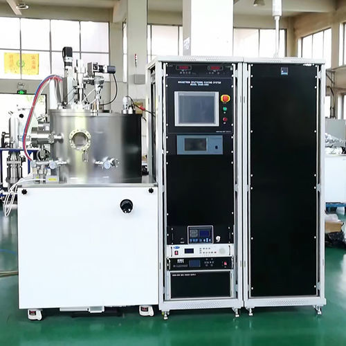 Máquina de recubrimiento al vacío para lotes pequeños - DXMS-450C Magnetron Sputtering Coating System - Xiamen Dexing Magnet Tech. Co., Ltd. - para cañón de electrones / para la electrónica