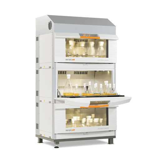 Incubadora con agitación - Multitron Standard - Infors AG - para cultivo celular / apilable / con agitador shaker de laboratorio