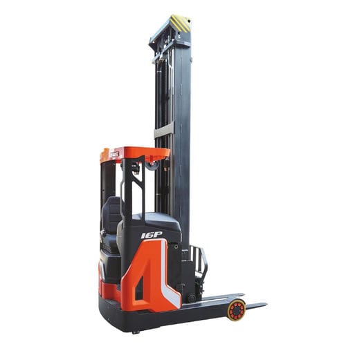 Carretilla retráctil eléctrica - RT16PRO series - STOCKMAN - con operador sentado de lado / para palés / para almacén
