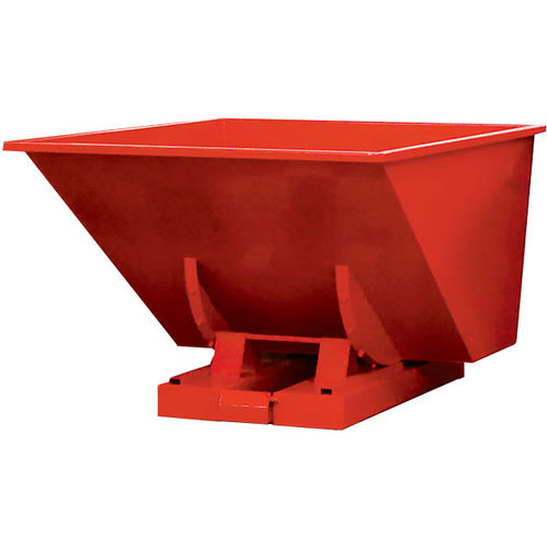 Volquete auto-basculante de metal - SBA series - STOCKMAN - para residuos / para carretilla elevadora / automático