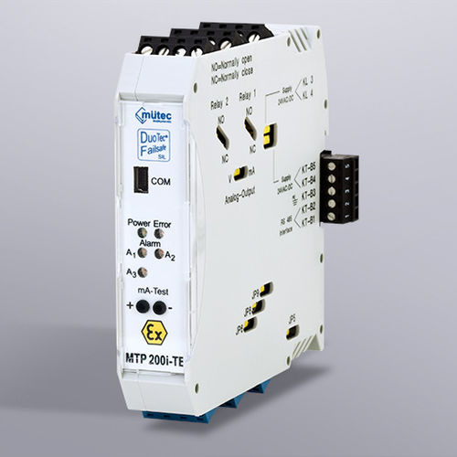 Transmisor universal inalámbrico SIL2 - MTP 200-TE - Mütec Instruments GmbH - en riel DIN