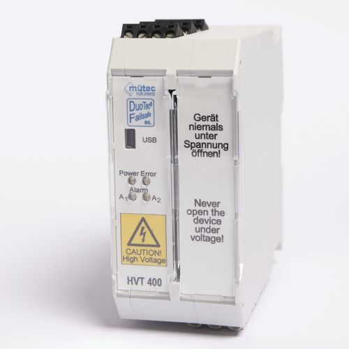 Transductor de tensión DC - HVT 400-DX - Mütec Instruments GmbH - en riel DIN / programable / SIL2
