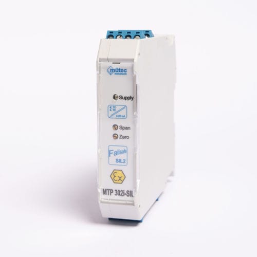 Transmisor de temperatura en riel DIN - MTP 302i - Mütec Instruments GmbH - termopar / 2 canales / 2 hilos