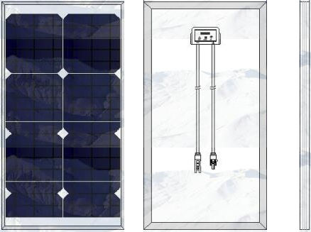 Panel solar de silicio monocristalino - SFED-G30M - Shenzhen Sunfield New Energy Technology Co.,Ltd - CE / ISO / para fotovoltaico para cubierta