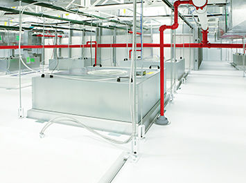 Panel sándwich de nido de abeja - Pharma  - Plascore - alma de aluminio ondulado / cara de aluminio / cara de acero