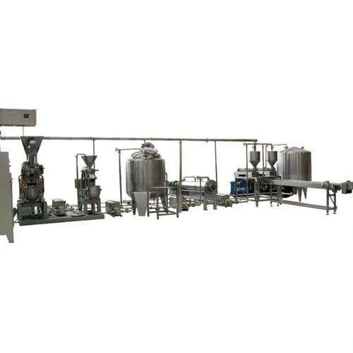 Línea de producción para mantequilla de cacahuete - Shanghai Genyond Technology Co Ltd - automática / para la industria alimentaria