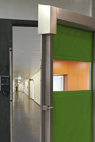 Puerta giratoria - ALIGA-Escape - Aliga-Tor GmbH - de acero inoxidable / para interior / industrial