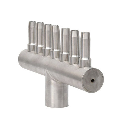 Boquilla para secado - RTHSN-51/63/76/102 - RAETTS - de aire / de acero inoxidable / para la industria agroalimentaria
