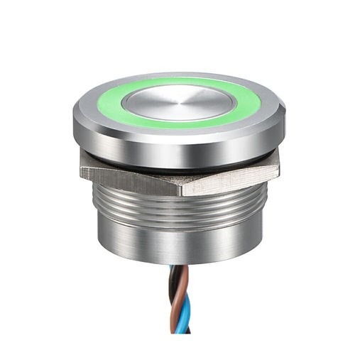 Interruptor piezo - PZ25 series - YUEQING DANPU ELECTRIC ( LANGIR ) CO.,LTD. - SPST / reforzado / resistente al agua