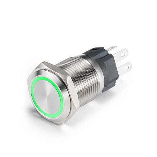 Botón pulsador antivandalismo - L16T Series - YUEQING DANPU ELECTRIC ( LANGIR ) CO.,LTD. - estanco al polvo / resistente a la humedad / para entorno difícil