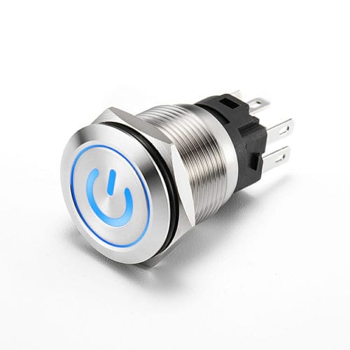 Botón pulsador táctil - L19T Series - YUEQING DANPU ELECTRIC ( LANGIR ) CO.,LTD. - antivandalismo / estanco / resistente a las inclemencias