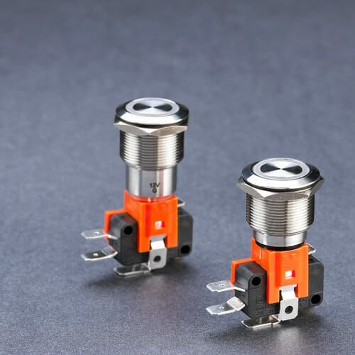 Interruptor antivandalismo - L22B - YUEQING DANPU ELECTRIC ( LANGIR ) CO.,LTD. - táctil / unipolar / SPDT