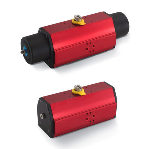 Actuador neumático - DR  - Sapag Valves - rotativo / yugo escocés / con retorno por muelle