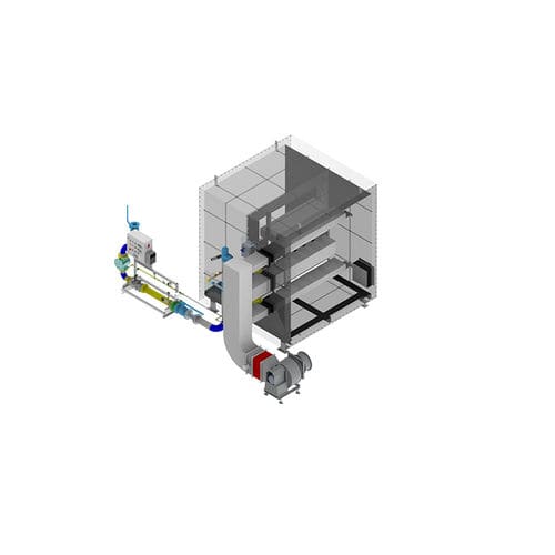 Aerotermo de aire caliente - Linofire-EB - Shanghai DYD Industrial Equipment Co., Ltd. - empotrable / industrial