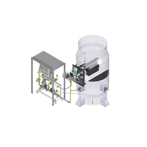 Aerotermo de gas - Shanghai DYD Industrial Equipment Co., Ltd. - de aire caliente / empotrable / industrial