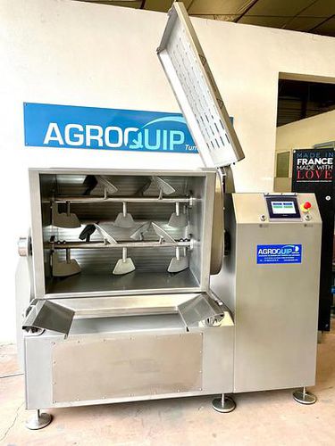 Mezcladora de palas - 022 - AGROEQUIP DIFFUSION - batch / de sólidos / de acero inoxidable