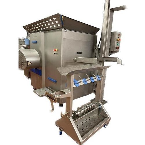 Picadora industrial de carne - 4091293 - AGROEQUIP DIFFUSION - de carne fresca / con ruedas