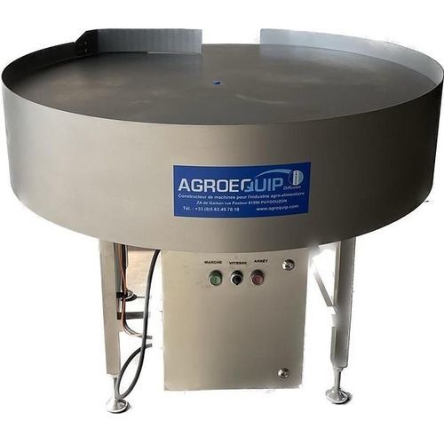 Mesa giratoria accionada por motor - 4091376 - AGROEQUIP DIFFUSION - para la industria alimentaria