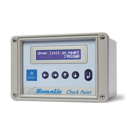 Aparato de medición de fuerza - CHECK POINT - Alfamatic Srl - digital / para transductor / de contacto